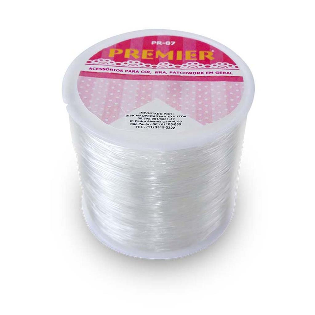 Fio de Nylon Silicone Elastico Montagem Pulseiras Artesanato