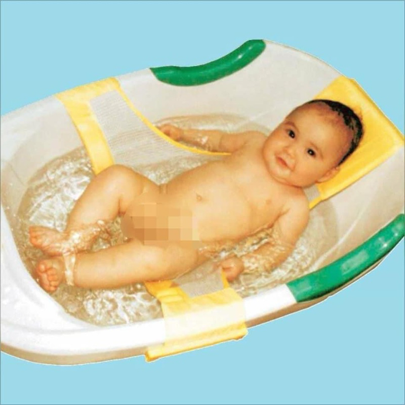 Rede de proteção para banho do Bebê