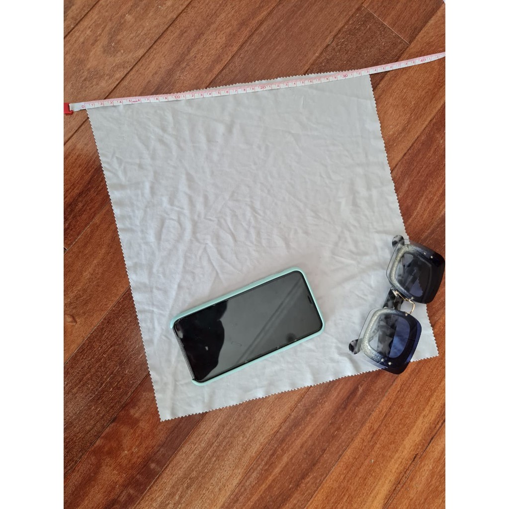 Pano Quadrado Micro Fibra Limpeza De Óculos /Lente Da Câmera/ Tela De Celular 34×34