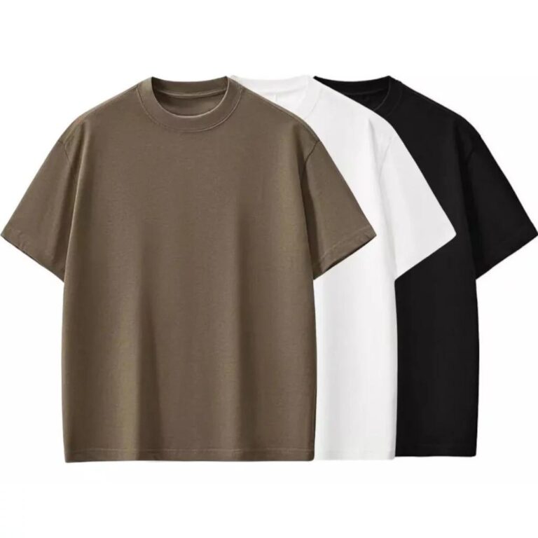 Kit 3 Camiseta Oversized P ao G3 Masculina StreetW