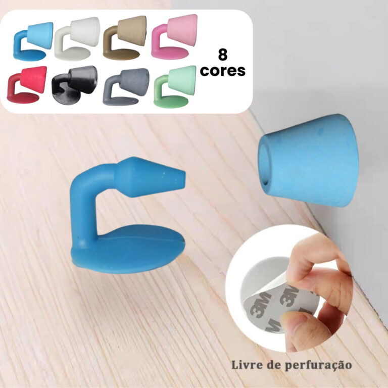 KIT 4 Prendedor Segurador de Porta Peso de Porta P