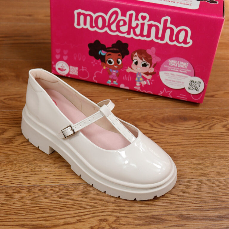 Sapato Boneca Molekinha Menina Mary Jane Infantil 