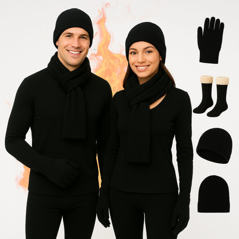 Kit Conjunto Térmico Masculino Feminino Frio Inve