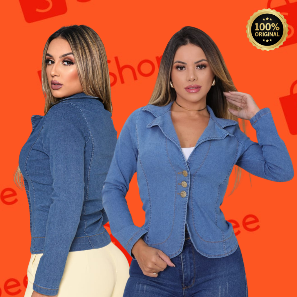 jaqueta linda feminina casual, jaqueta feminina no jeans confortável, casaco para frio inverno