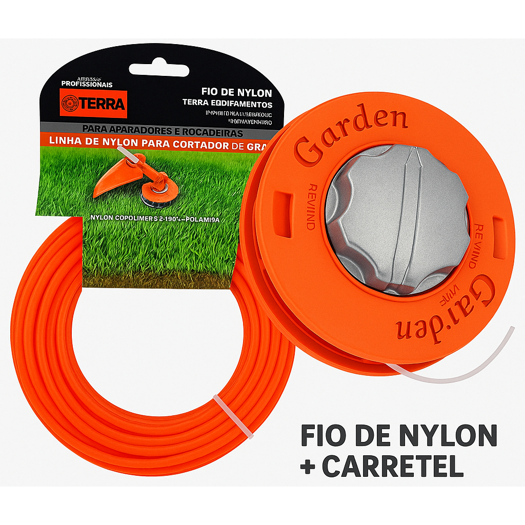 Carretel Automático 10mm Carga Fácil Garden Para Roçadeira Toyama kawashima tekna QUEIMA DE ESTOQUE