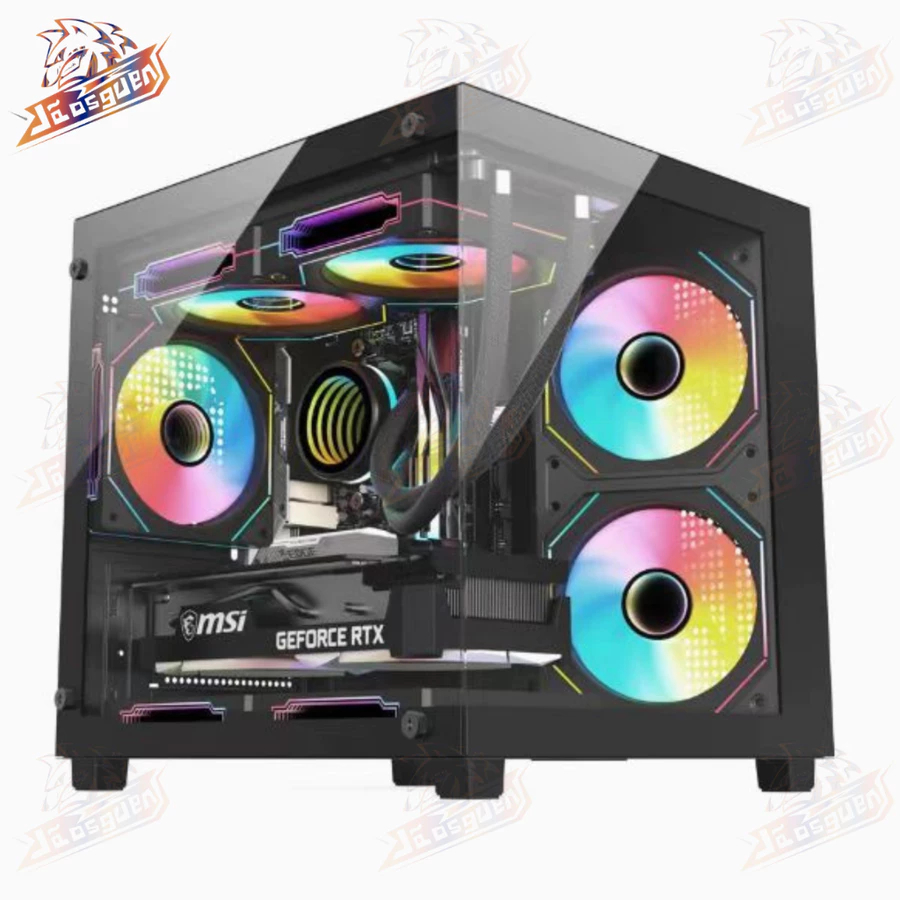Gabinete Gamer Mid T Lateral De Vidro Sem Ventilador