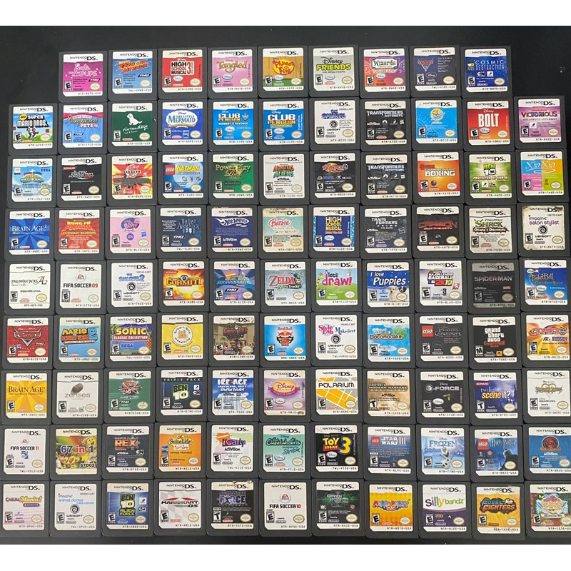 JOGOS NINTENDO DS ORIGINAIS SEM CAPA – MARIO, ZELDA,  STAR WARS, LEGO, HARRY POTTER, CALL OF DUTY, B