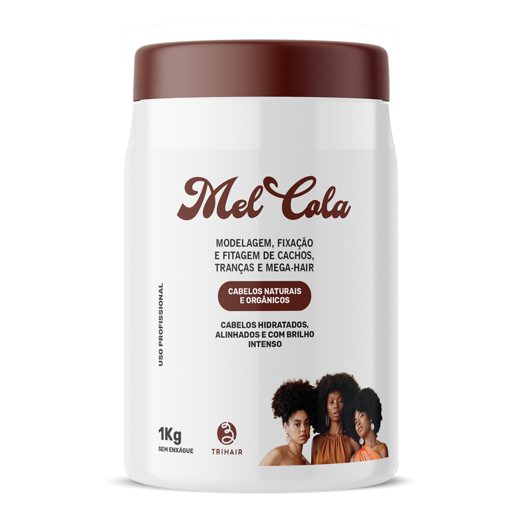 Mel Cola Trihair – Mel Natural P/ Definição, Modelação e Fixação de Cachos – Cruelty Free