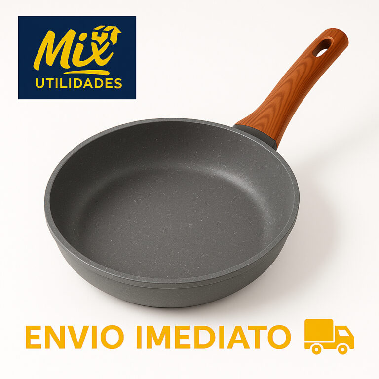 Frigideira Antiaderente de Alumínio Revestimento 