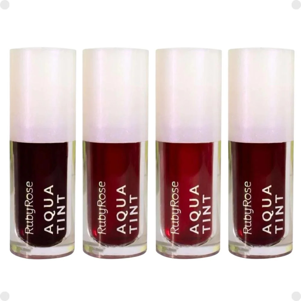 Aqua Tint Lábial Hidratante Ruby Rose 5ml HB547 – Escolha Sua Cor