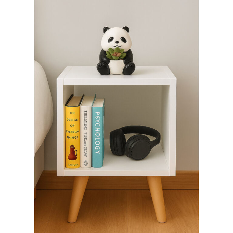 NICHO MESA DE CABECEIRA QUADRADO COM PÉS 42X22,5