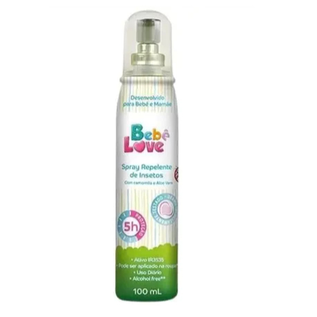 Spray Repelente Infantil Bebê Love 100ml  Nutriex