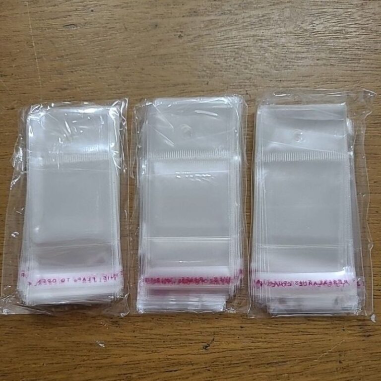 300 embalagens (sacos) adesivados