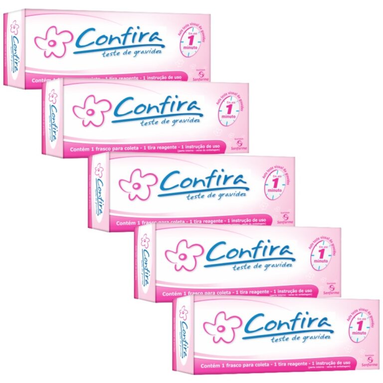 5 Testes de Gravidez Confira em Tira Resultado em 