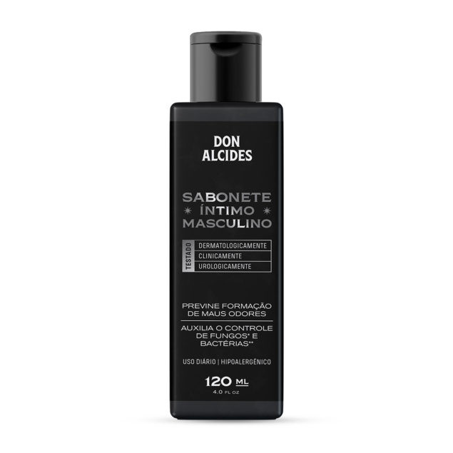 Sabonete Íntimo Masculino 120ml Don Alcides Hipoa