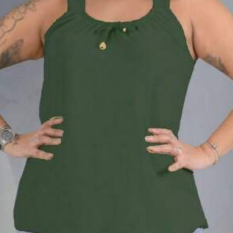 Blusa Regata Feminina do G1 ao G5 Regata PLUS CIZE