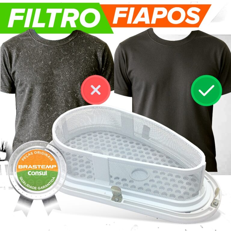 Filtro Fiapos Secadora Brastemp Ative Original 326