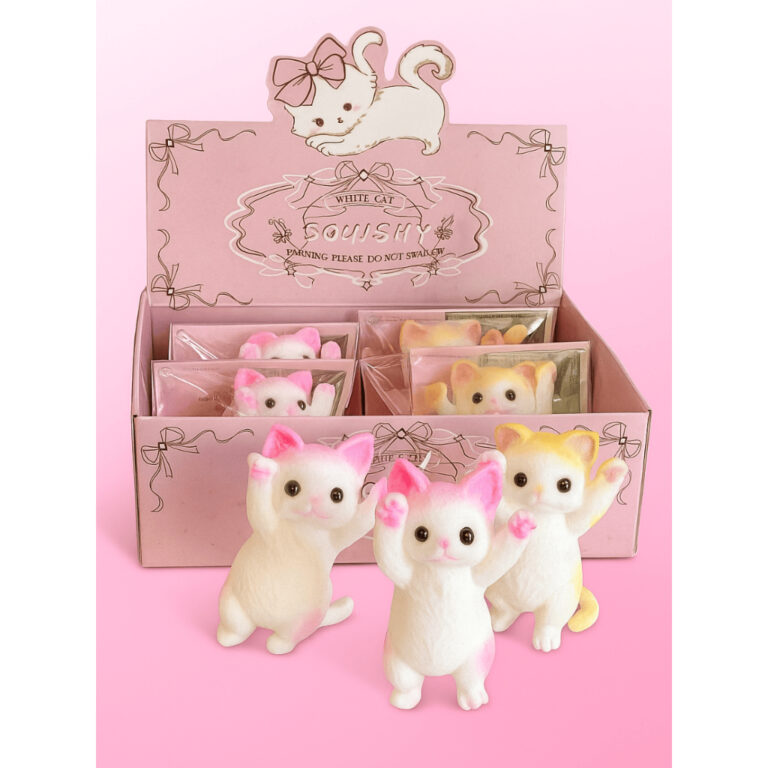 Brinquedos Taba Squishy Gatinho Antiestresse, maci