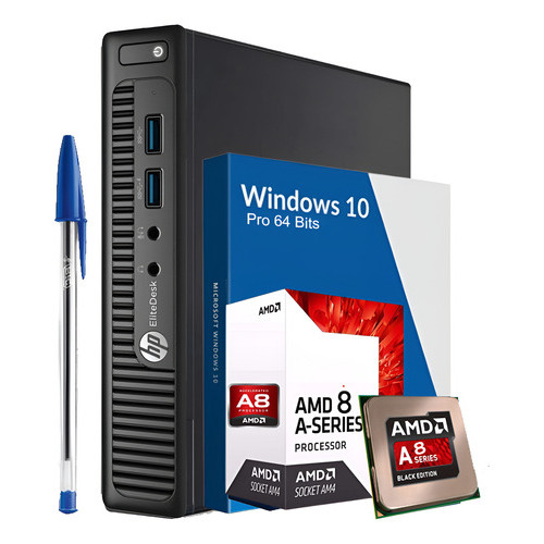 Mini Pc Hp Elitedesk 705 G1  8gb Ssd 240gb Win10 P