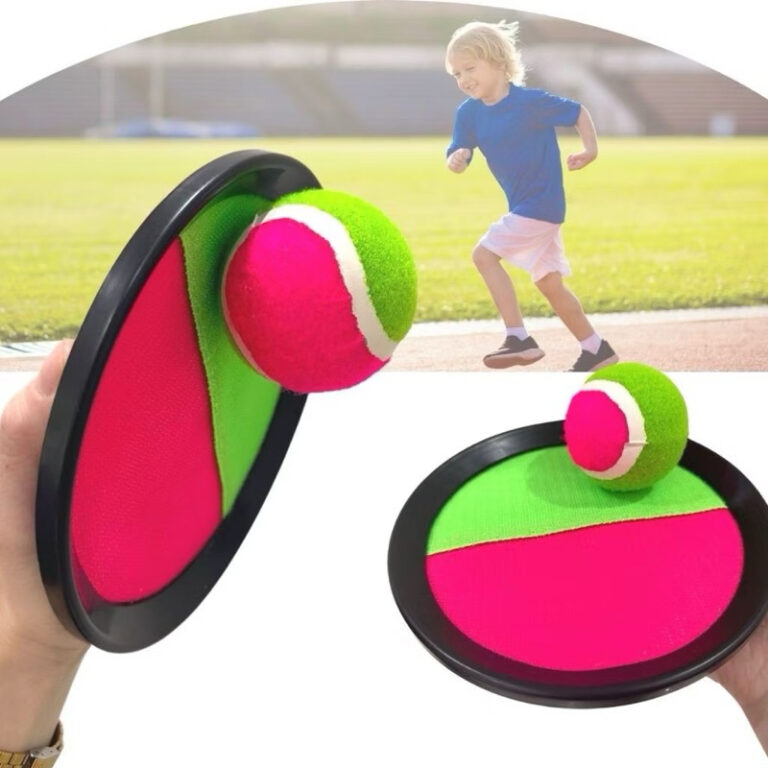 Raquete de Velcro + Bola De Tênis Esporte Infanti