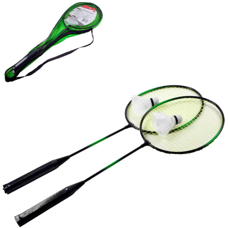 Kit Badminton Frescobol 2 Raquetes e Peteca 1 Bols