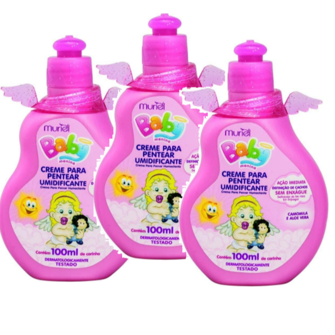 CREME PARA PENTEAR UMIDIFICANTE MURIEL BABY 100ml