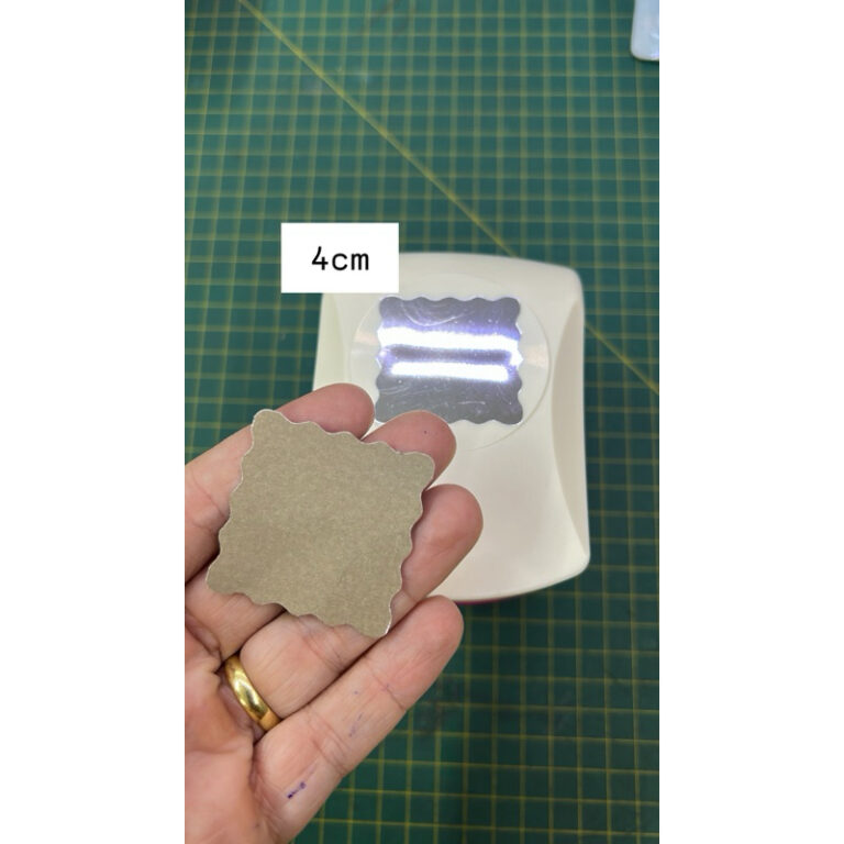 Furador De Papel Scrapbook Coração Escalope, qua