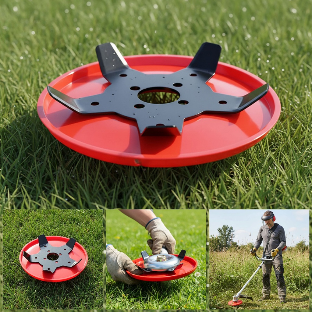 Disco Lamina 5 Pontas Para Roçadeiras a Gasolina Universal