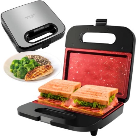 Grill e Sanduicheira Redstone 2 em 1 Britânia Cha