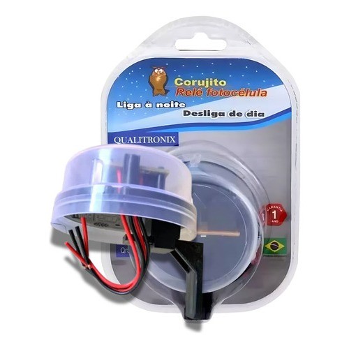 Relé Fotocélula Corujito Fácil Bivolt Automáti