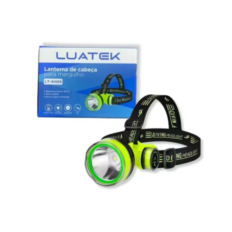 Lanterna de Cabeça Subaquática LED/Lanterna D M�