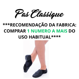 Botinha de Jazz em Couro Legitimo Pas Classique, P