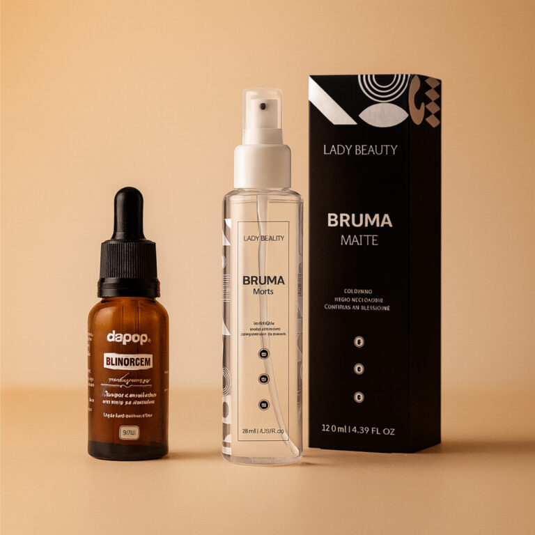 Kit Fixador de Maquiagem Blindagem Dapop + Bruma M