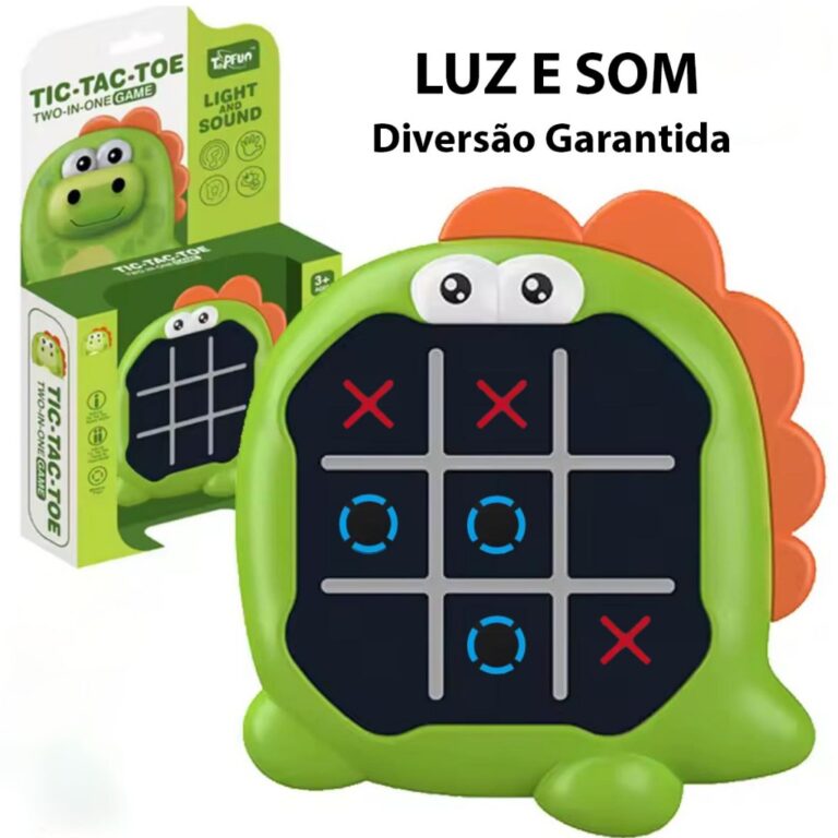 Brinquedo Jogo Da Velha Eletrônico Infantil Educa