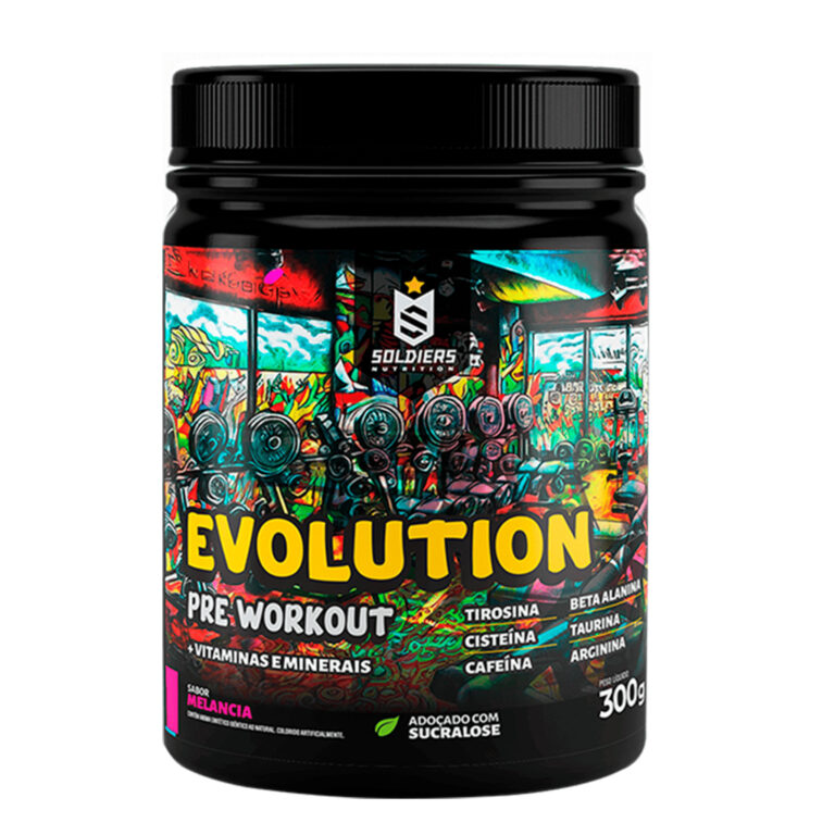 Pré Treino Evolution 300g Soldiers Nutrition Pre 