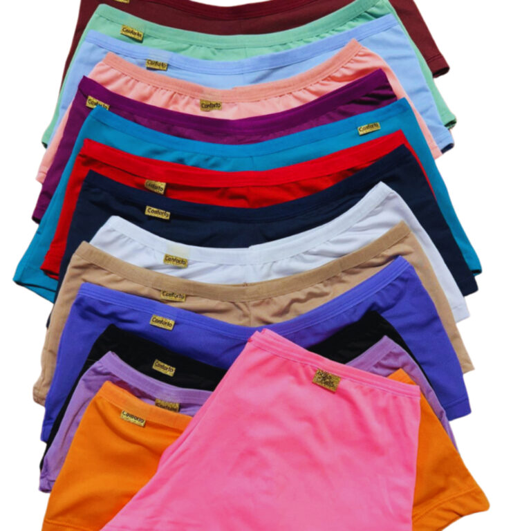 Kit 10 Shortinho Estilo Cueca Conforto Não Marca 