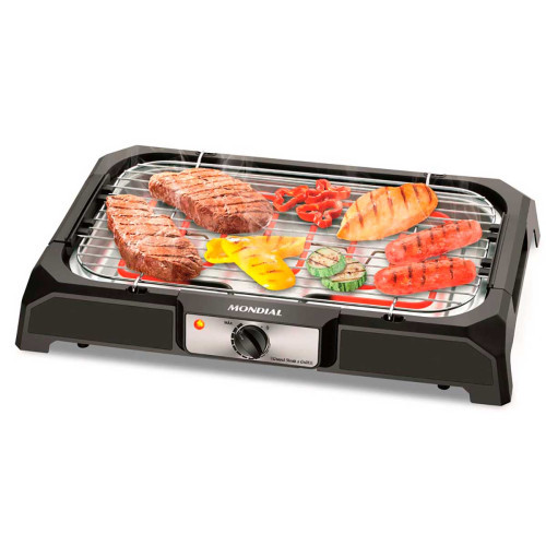 Churrasqueira Elétrica Mondial Preto 1800W CH-05