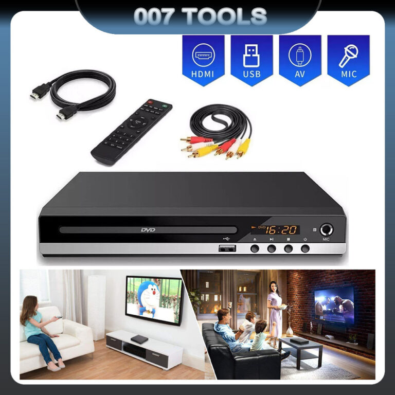 Leitor De DVD Com Saída AV Compatível Com HDMI H