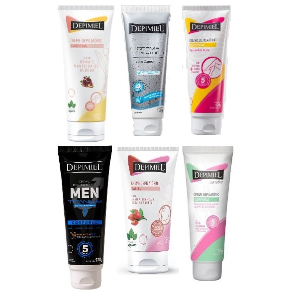 Depimiel Creme Depilatório corporal 120g
