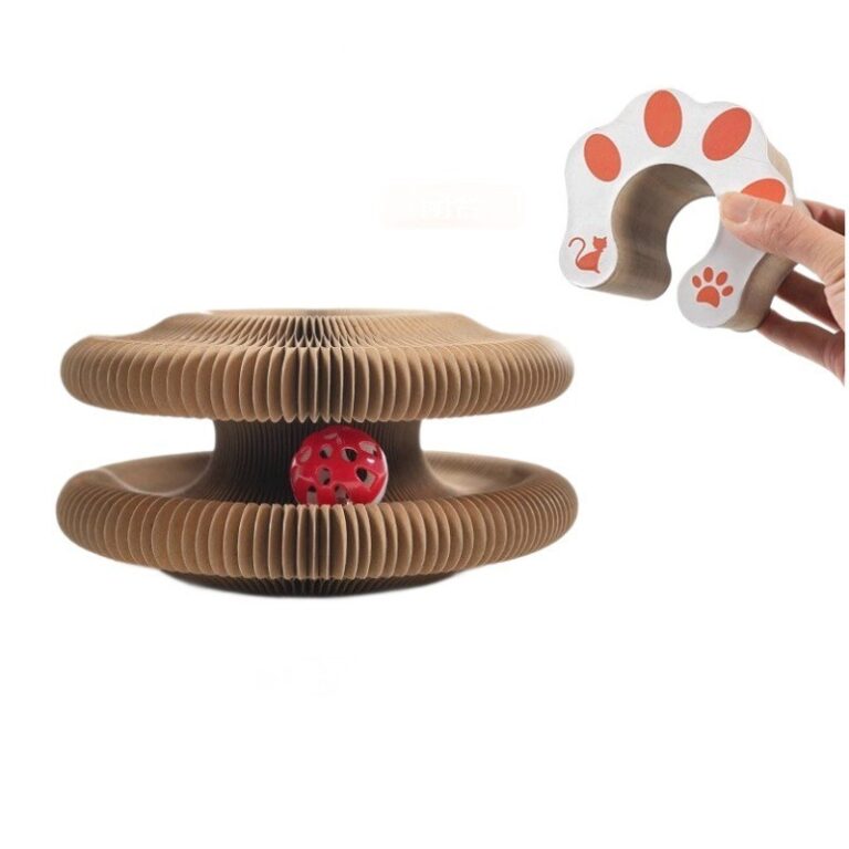 Brinquedo Mágico Para Gato Arranhador Papel Sanfo