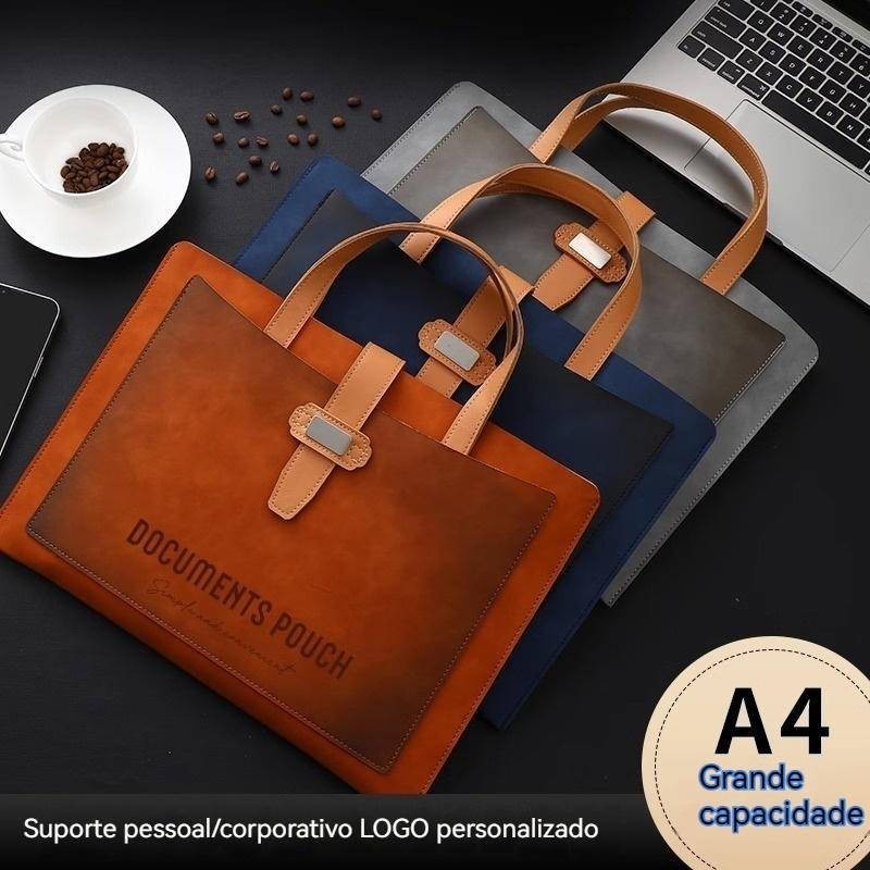 A4 saco de arquivo manual pasta de saco de arquivo