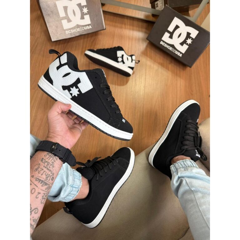 Tênis Unissex Dc Shoes Masculino E Feminino Sk8 S