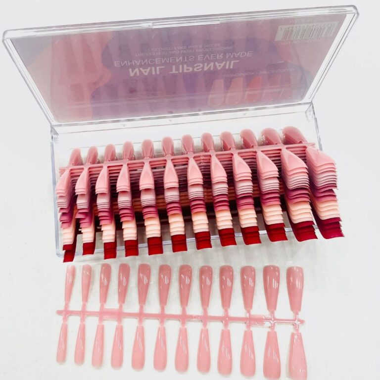 480 Unha Postiça Soft Gel bailarina Em Gel Transp
