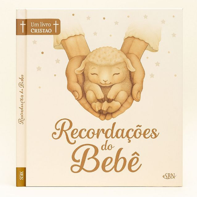 Livro Recordações do Bebê  Álbum de Memórias 