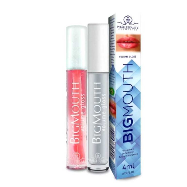 Kit 2 Gloss ou 1 unidade Big Mouth Volume PHALLEBE
