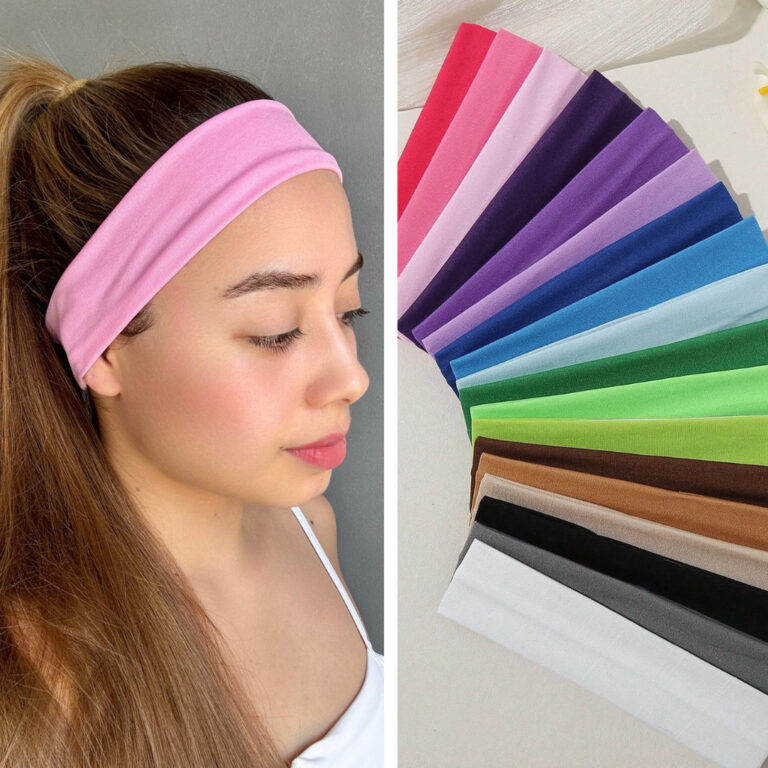 Kit 12 Faixas De Cabelo Confortável Elástica Esp