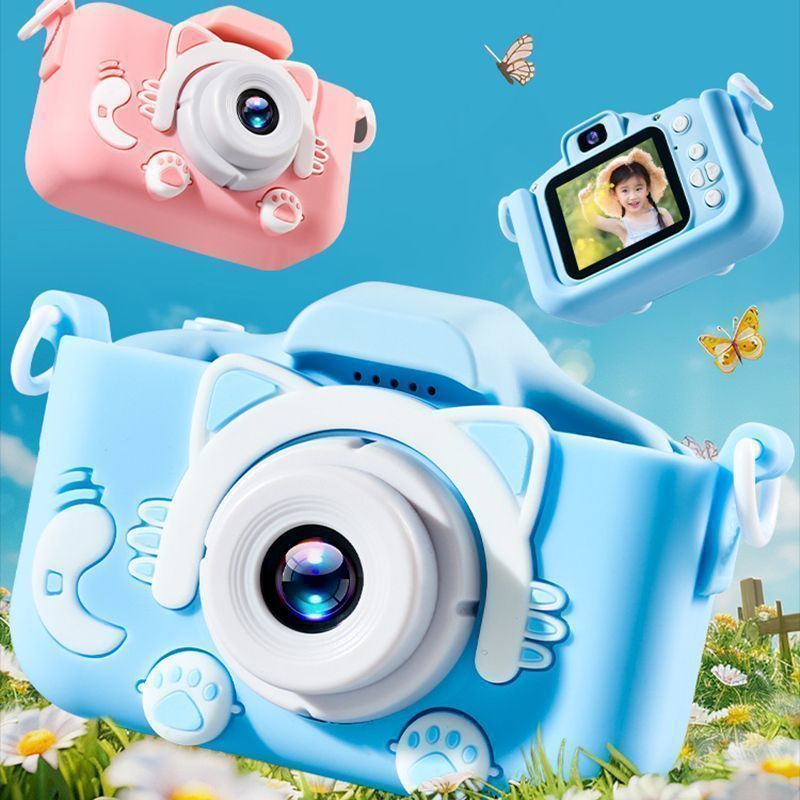 Camera Infantil Digital Mini Filmadora Fotografica Para Crianças Tira Foto E Faz Vídeo De Verdade
