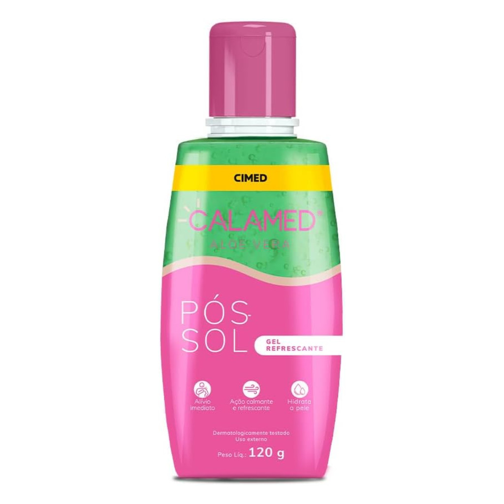 Calamed Pós-Sol | Hidratação e Alívio Refrescante Após Exposição Solar
