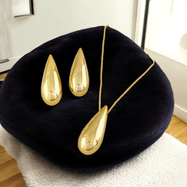 Colar e Brincos Elegantes | Banhado a Ouro 18k Got