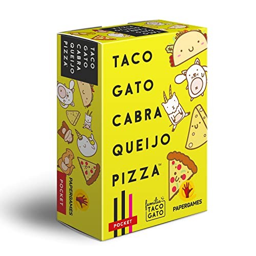 Jogo Carta Taco Gato Cabra Queijo Pizza Português